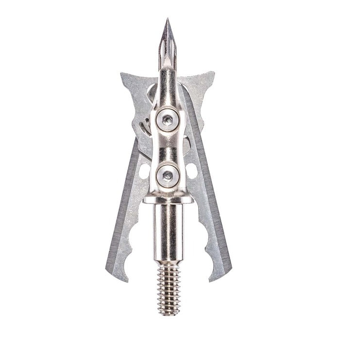 Rage NC 3-Blade Mechanical Crossbow Broadhead 125 2" Cutting Diameter Pack of 3