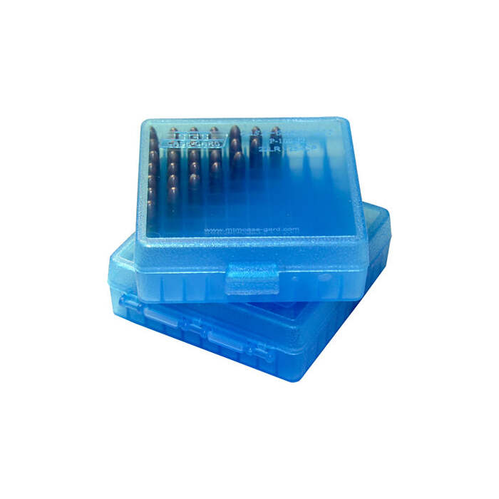 MTM Ammo Box 22 Long Rifle Blue