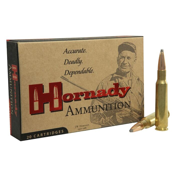Hornady Ammunition 275 Rigby 140 Grain Interlock Jacketed Soft Point 20 Count