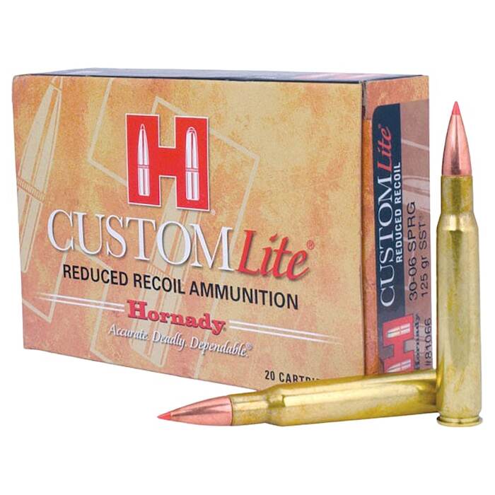 Hornady Ammunition 30-06 Springfield 125 Grain SST Polymer Tipped 20 Count