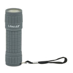 Litezall All Weather Flashlight 100 Lumens Rubberized Body Black