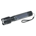 Litezall Bask Solar Flashlight 75 Lumens Aluminum Black