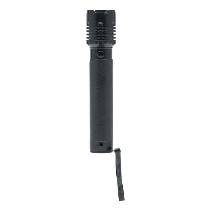 Litezall Bask Solar Flashlight 75 Lumens Aluminum Black