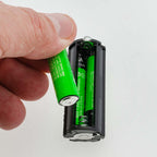 Litezall Glow In the Dark Flashlight 120 Lumens Aluminum Green Pack of 2