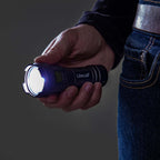 Litezall Rechargeable  Flashlight 120 Lumens Aluminum Black