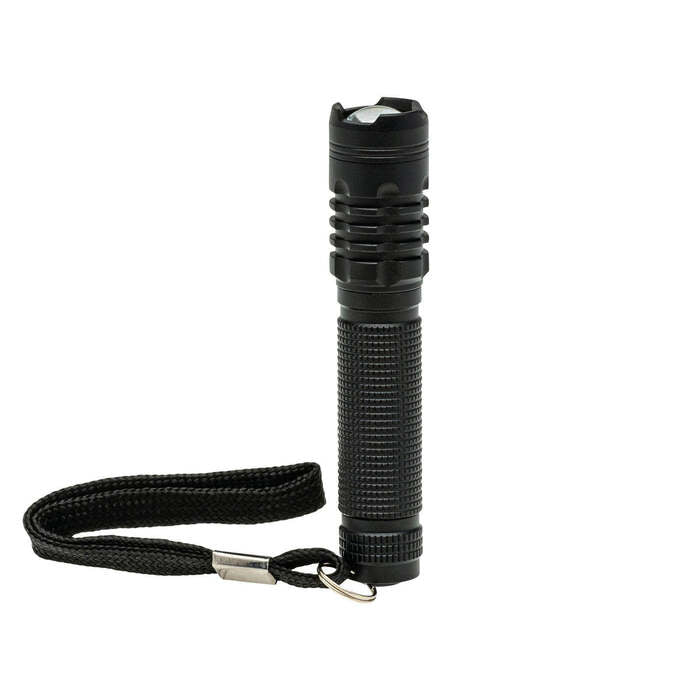 Litezall Tactical Flashlight 120 Lumens Aluminum Black