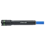 Litezall Thin Rechargeable Flashlight 2000 Lumens Aluminum Black