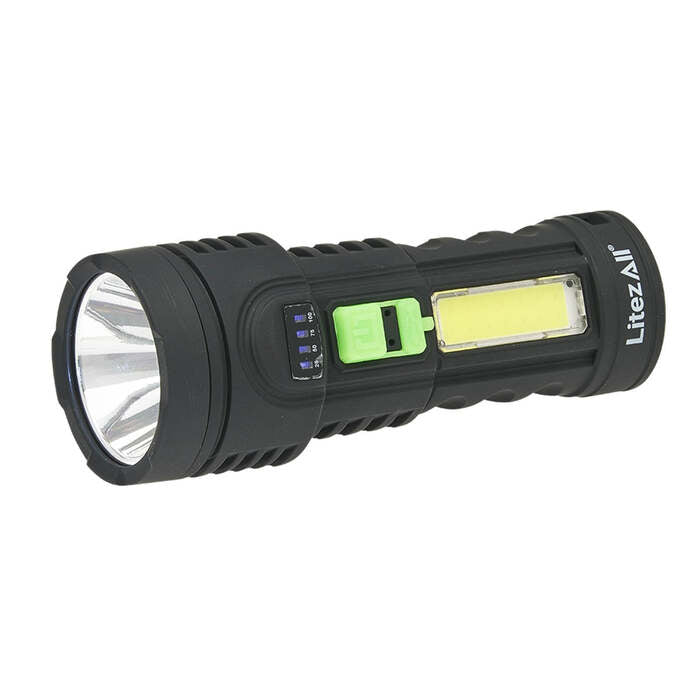 Litezall Ultac OG Soft Touch Flashlight 120 Lumens Black