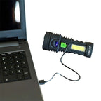 Litezall Ultac OG Soft Touch Flashlight 120 Lumens Black