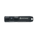 Kodiak Kodiak Keychain Key Chain Flashlight 200 Lumens with Clip On Mount Aluminum Black