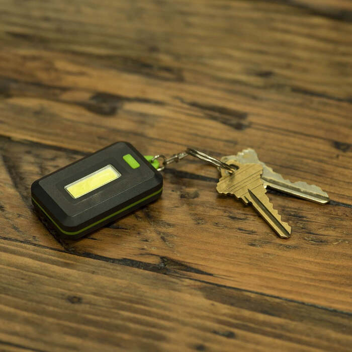 Litezall CobFob Key Chain Flashlight 120 Lumens Green