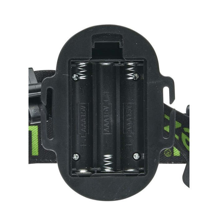 Litezall 180 degree Briteband Head Lamp 200 Lumens Aluminum Black