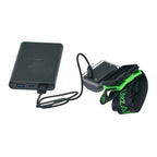 Litezall Nearly Invincible Rechargable Head Lamp 240 Lumens Black