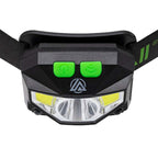 Litezall SWYPE Rechargeable Motion Activated Multi-Function Head Lamp 300 Lumens Black