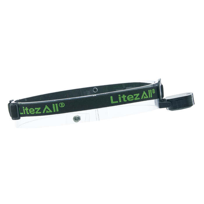 Litezall Ultralite Head Lamp 60 Lumens Aluminum Black