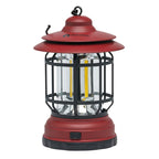 Kodiak Klassic Retro Lantern 215 Lumens Aluminum Red