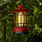 Kodiak Klassic Retro Lantern 215 Lumens Aluminum Red