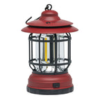 Kodiak Klassic Retro Lantern 215 Lumens Aluminum Red