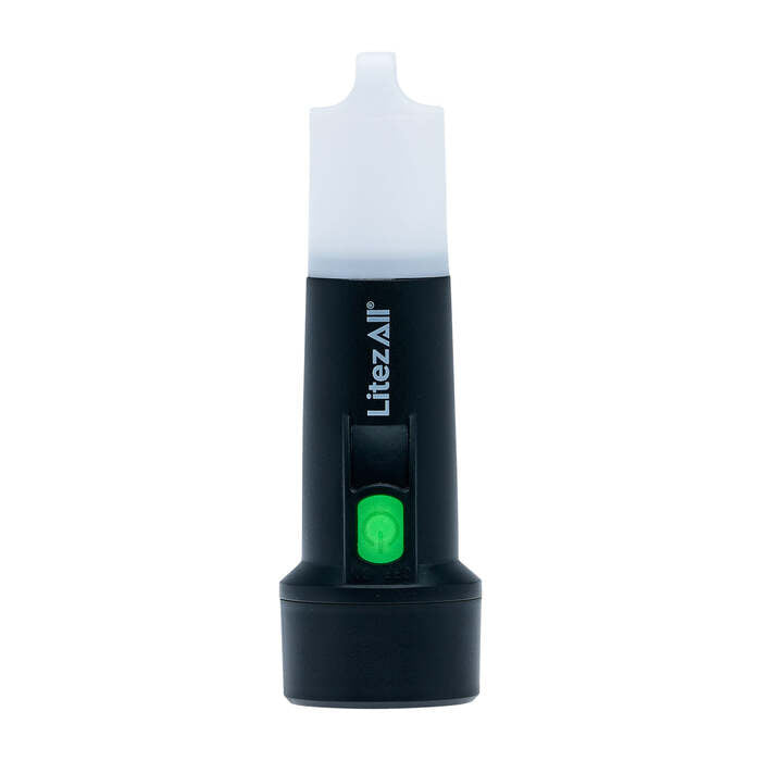 Litezall Dual Mode Flashlight 100 Lumens Aluminum White