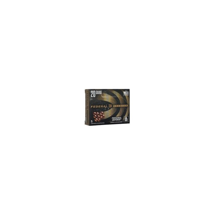 Federal Ammunition 20 Gauge 2-3/4'' 00 Buckshot 5 Count