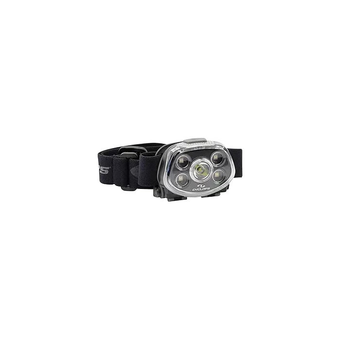Cyclops Force Xp Headlamp 350 Lumen Aluminum Black