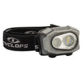 Cyclops Rechargeable Headlamp 400 Lumen Aluminum Black