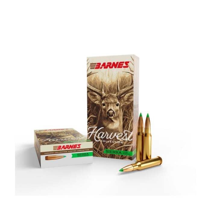Barnes Ammunition 308 Winchester 165 Grain Sierra Tipped GameKing Polymer Tipped 20 Count