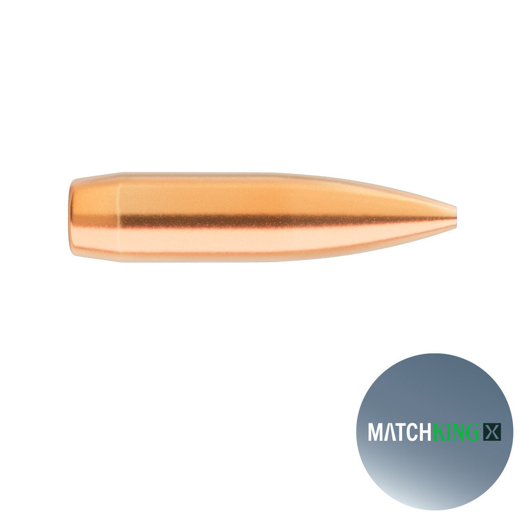 Sierra MatchKing-X Bullets .224 Diameter Grain Hollow Point Boat Tail