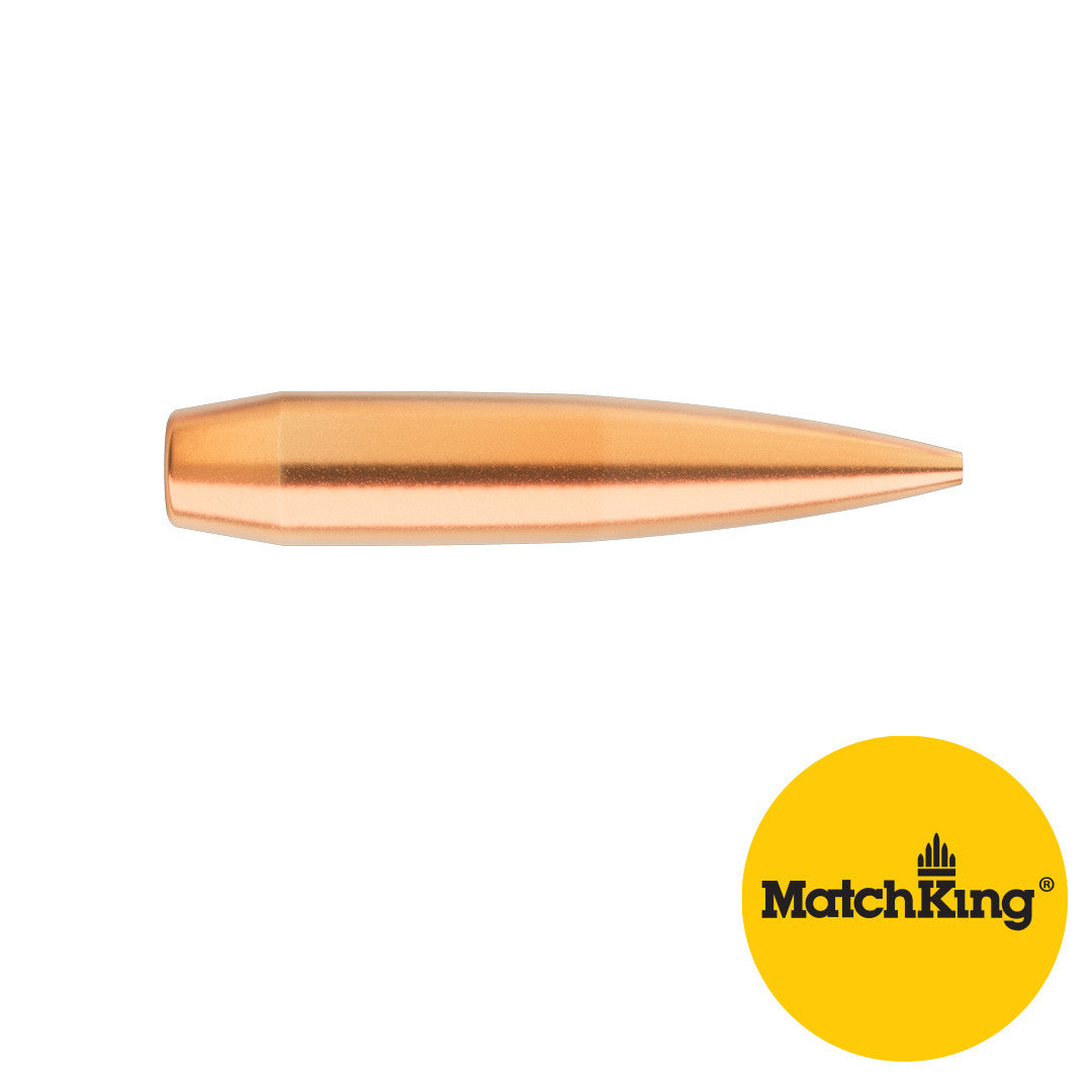 Sierra MatchKing Bullets .243 Diameter 105 Grain Hollow Point Boat Tail with Cannelure
