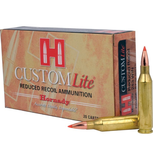 Hornady Ammunition 243 Winchester 87 Grain SST Polymer Tipped 20 Count