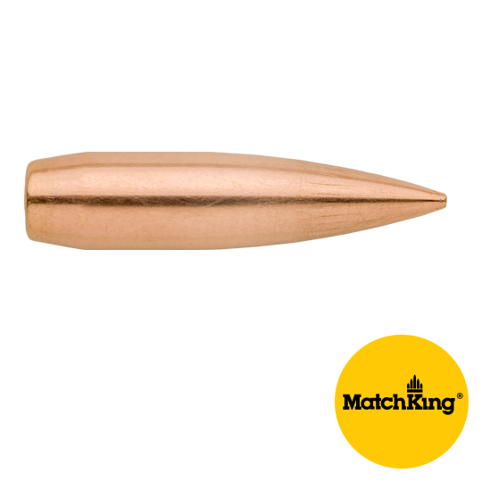 Sierra .308 Diameter 169 Grain Boat Tail Hollow Point MatchKing 500 Count Bullets