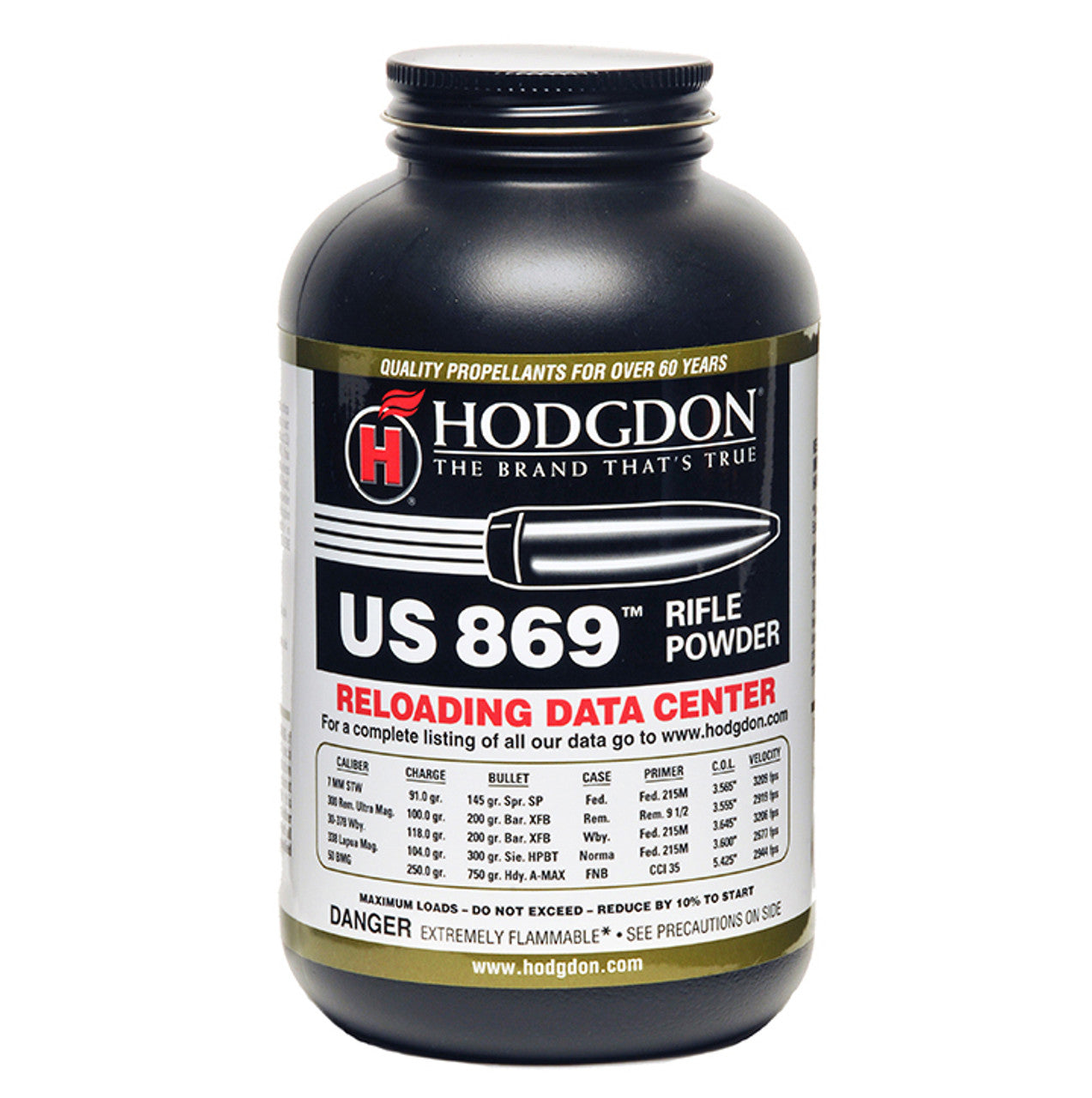 Hodgdon US 869 Smokeless Gun Powder