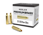 Nosler 22-250 Remington Brass 50 Count