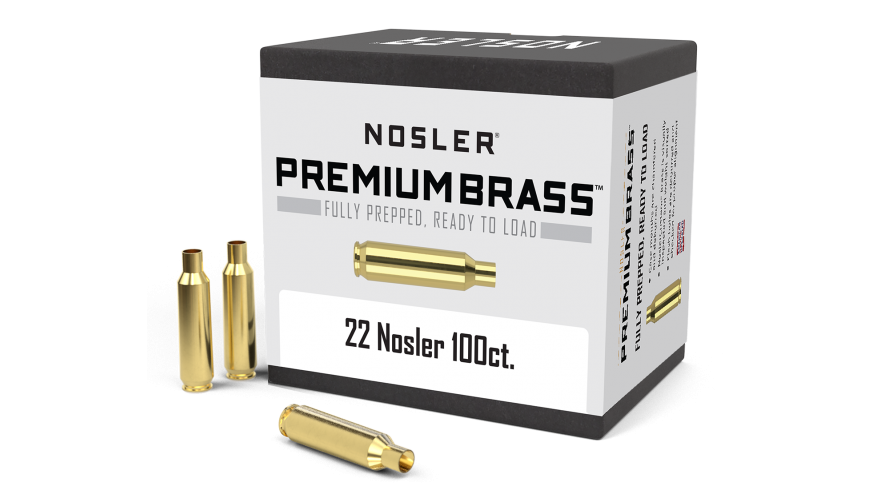 Nosler 22 Nosler Brass