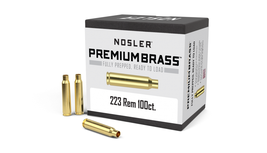Nosler  223 Remington  Brass