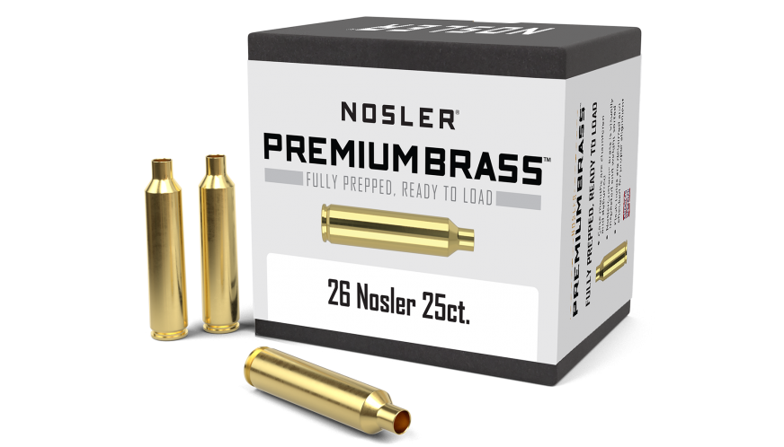 Nosler 26 Nosler Brass 25 Count