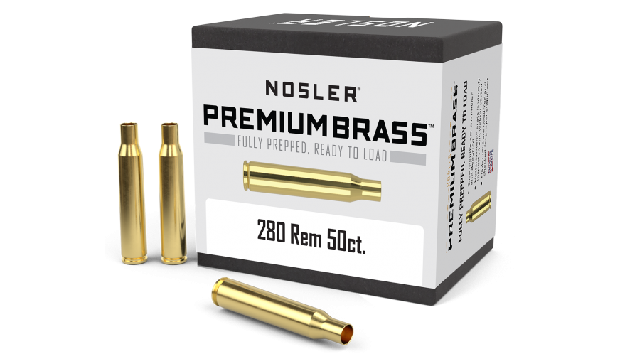 Nosler 280 Remington Brass 50 Count