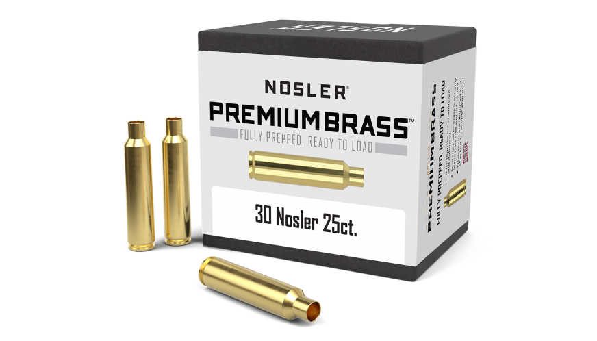 Nosler 30 Nosler Brass 25 Count