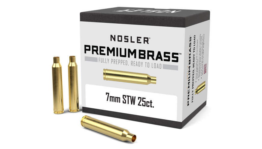 Nosler 7mm STW Brass 25 Count