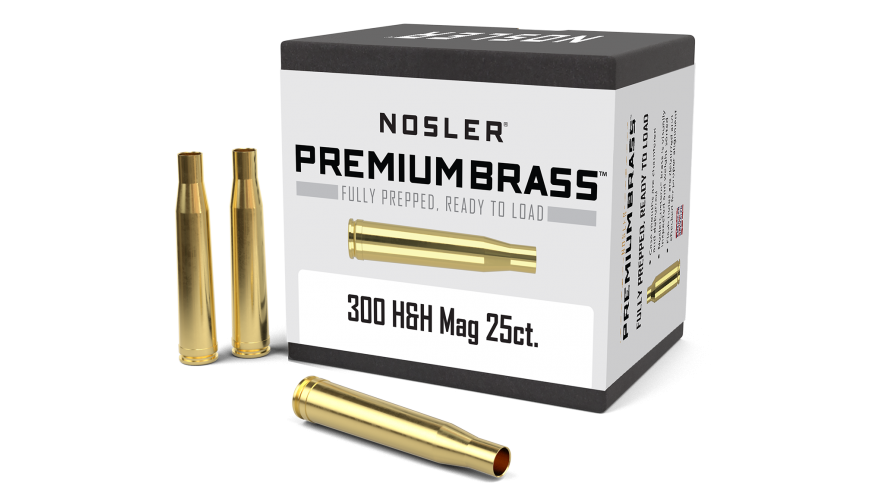 Nosler 300 H&H Magnum Brass 25 Count