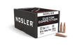 Nosler .224 Diameter 80 Grain Boat Tail Hollow Point Custom Competition Bullets