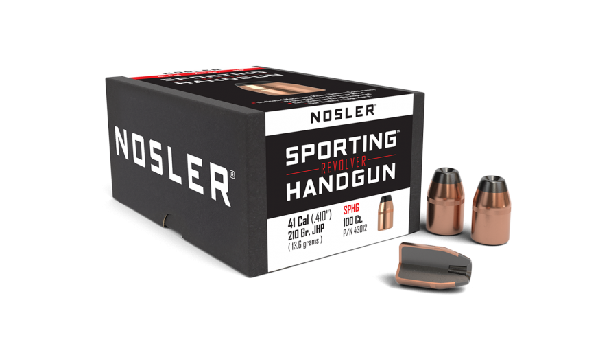 Nosler .410 Diameter 210 Grain Jacketed Hollow Point 100 Count Bullets