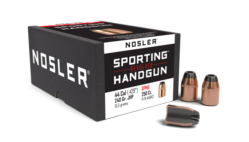 Nosler .429 Diameter 240 Grain Jacketed Hollow Point 250 Count Bullets