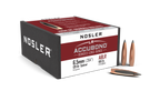 Nosler .264 Diameter 129 Grain Polymer Tip AccuBond Long Range 100 Count Bullets