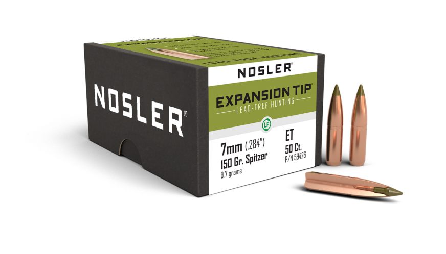 Nosler .284 Diameter 150 Grain Polymer Tip E-Tip 50 Count Bullets