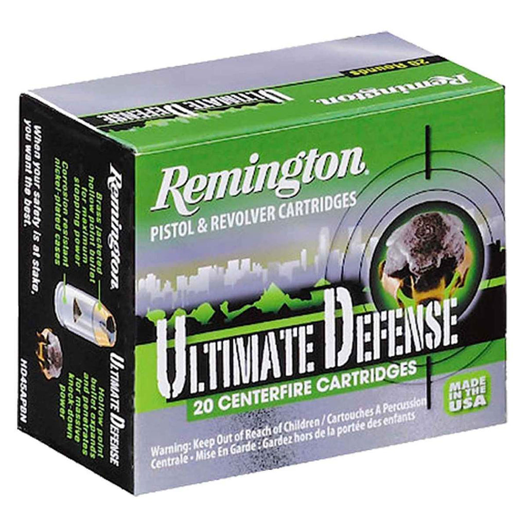 Remington Ammunition 380 ACP 102 Grain Jacketed Hollow Point 20 Count