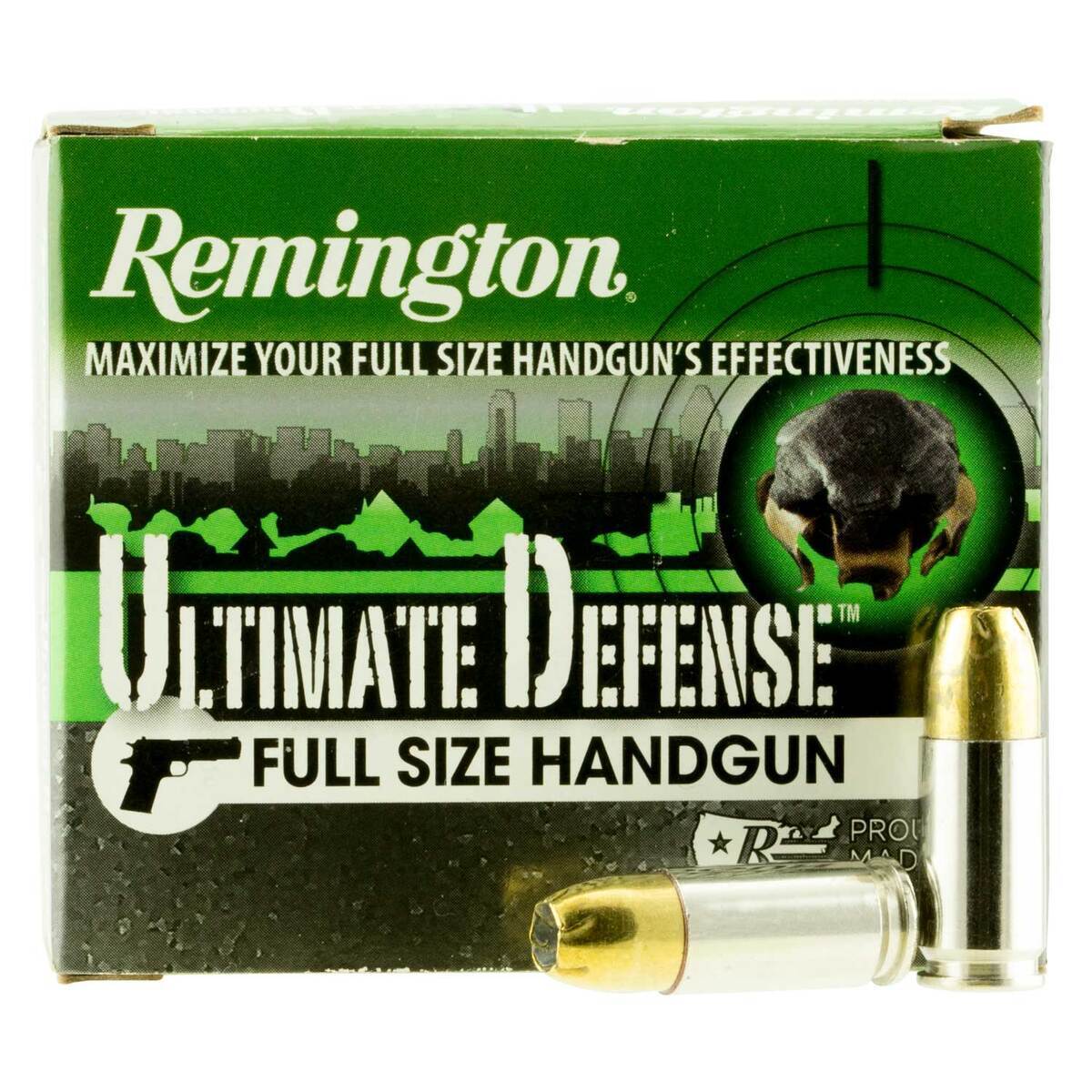 Remington Ammunition 9mm Luger +P 124 Grain Jacketed Hollow Point 20 Count