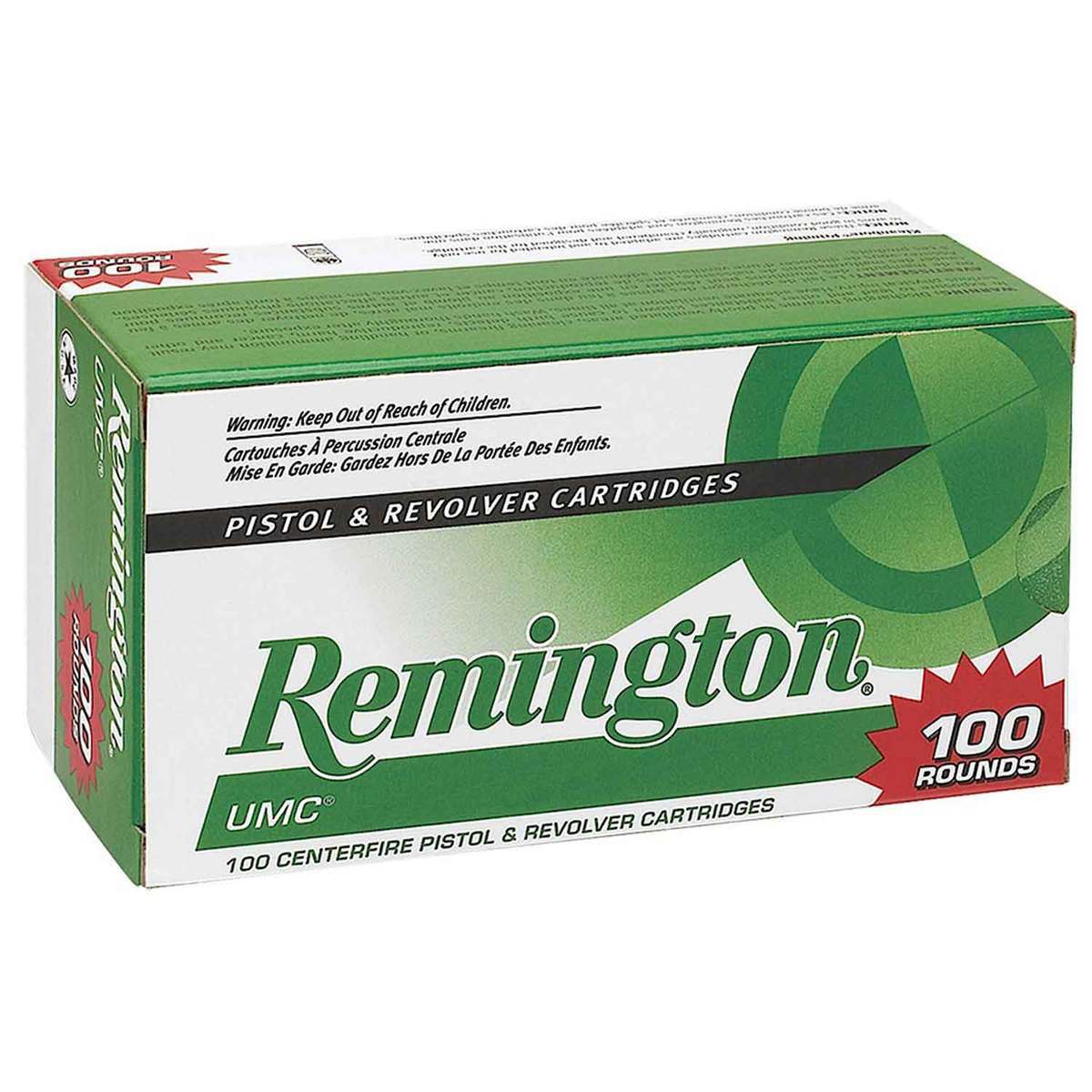 Remington Ammunition 380 ACP 88 Grain Jacketed Hollow Point 100 Count