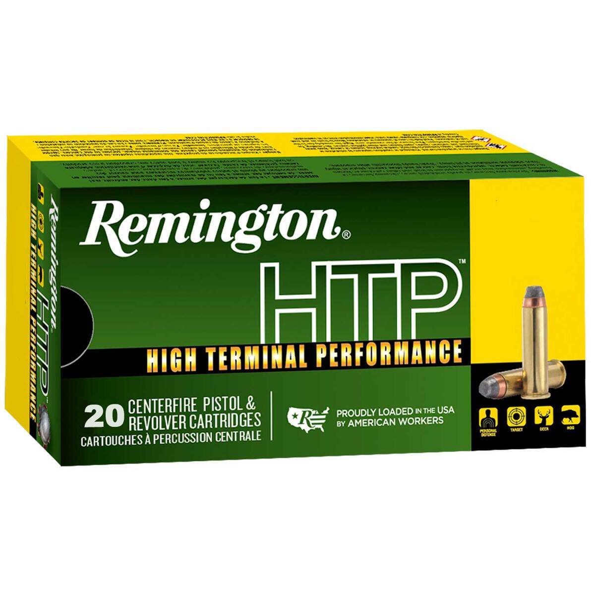 Remington Ammunition 38 Special +P 110 Grain Semi Jacketed Hollow Point 20 Count