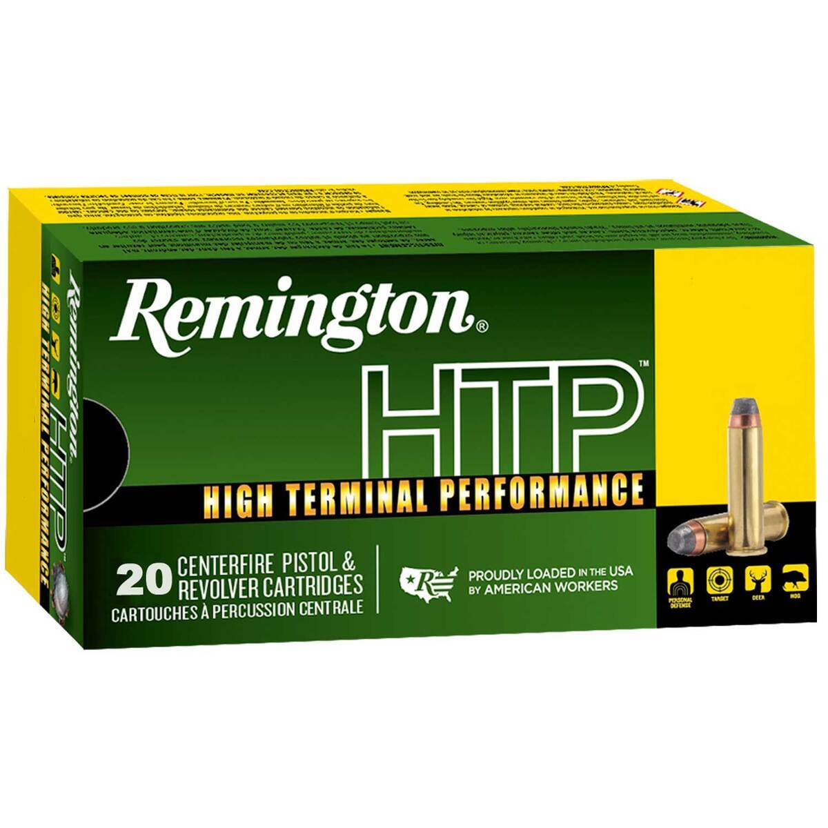 Remington Ammunition 38 Special +P 158 Grain Lead Hollow Point 20 Count